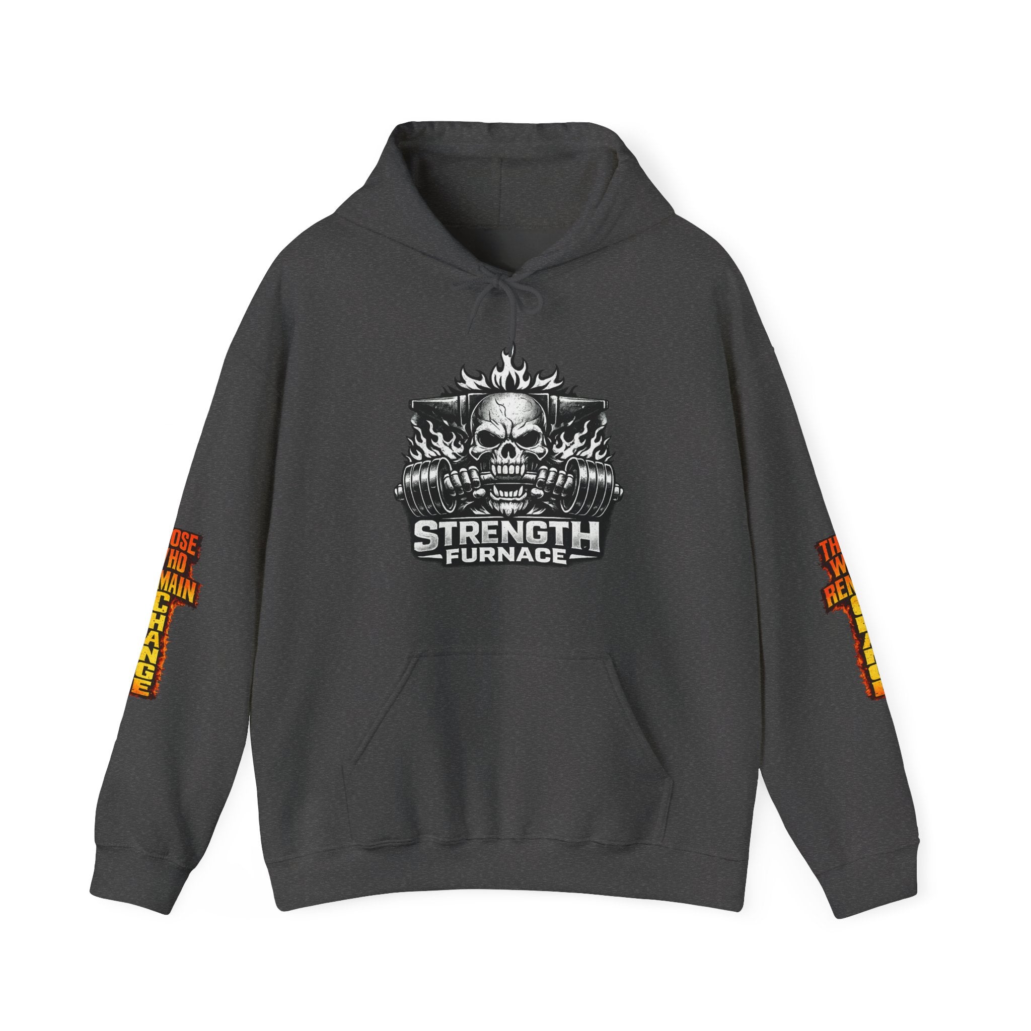 Strength Furnace Deadlift Hoodie — "Deadlift or Die" Weightlifting Gym Sweatshirt
