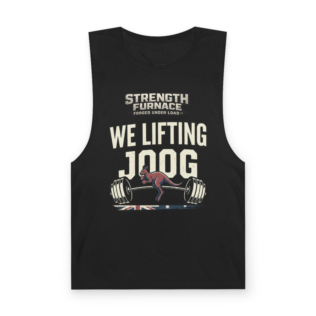 Strength Furnace 'We Lifting 100G' Gym Tank Top — Skull & Barbell Workout Shirt