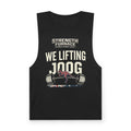 Strength Furnace 'We Lifting 100G' Gym Tank Top — Skull & Barbell Workout Shirt