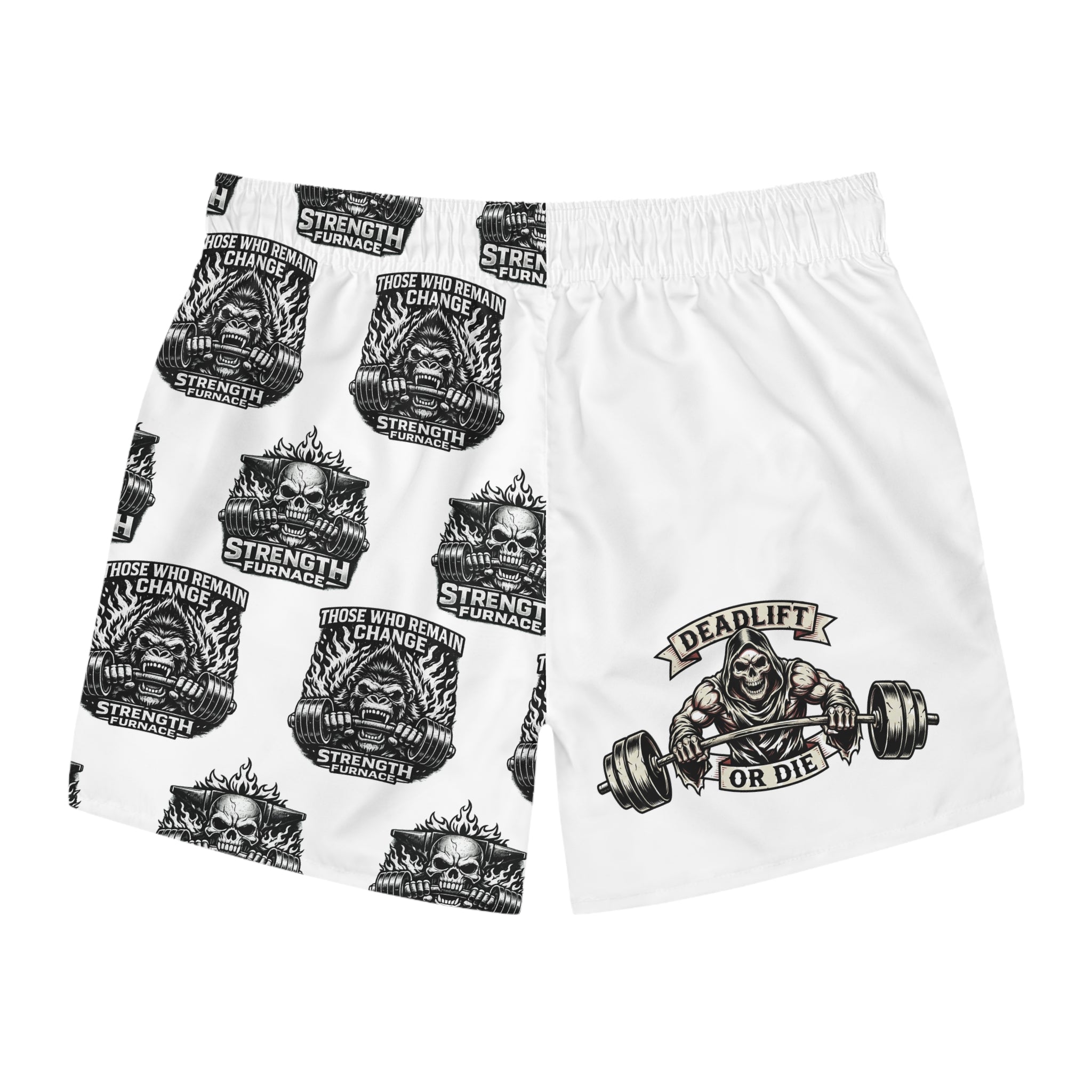 Skull Strength — 'Deadlift or Die' Gym Shorts