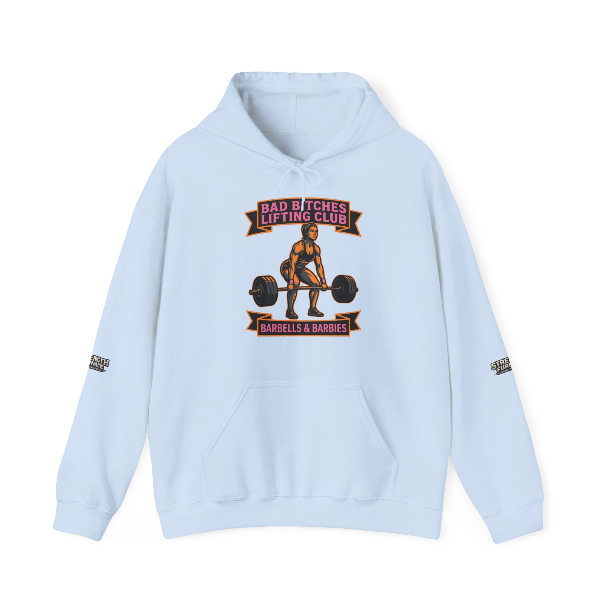 Hoodie — Bad Bitches Lifting Club “Deadlifts & Daiquiris” Weightlifting Hoodie