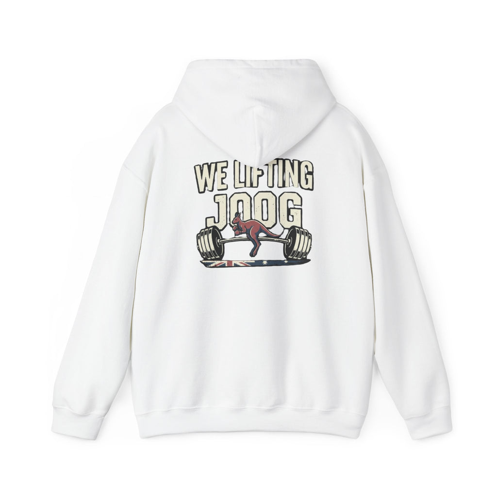 Strength Furnace Hoodie — 'We Lifting Jdog' Weightlifting Gym Hoodie