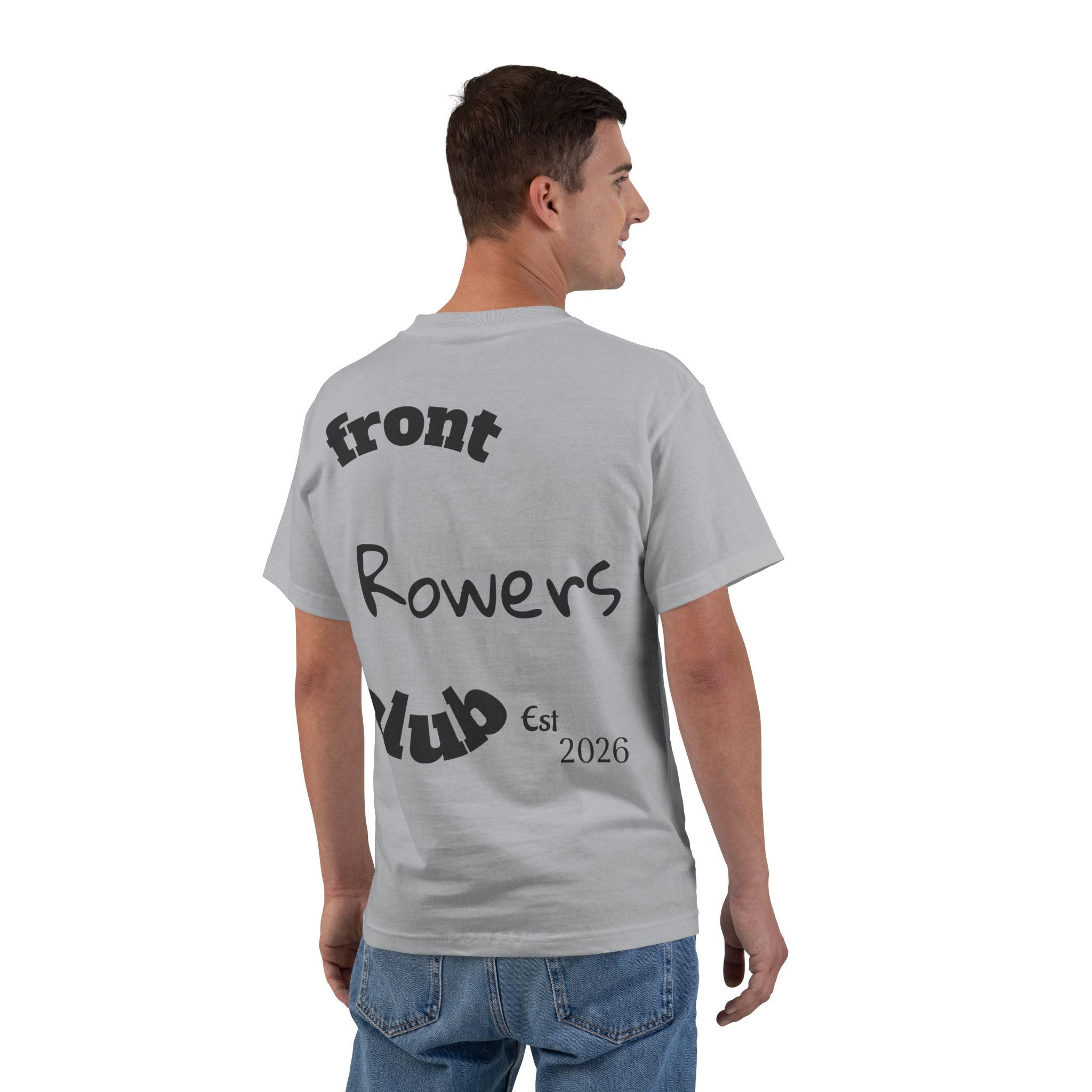 Front Row Social Club T-Shirt — Vintage Rowers Club Graphic Tee