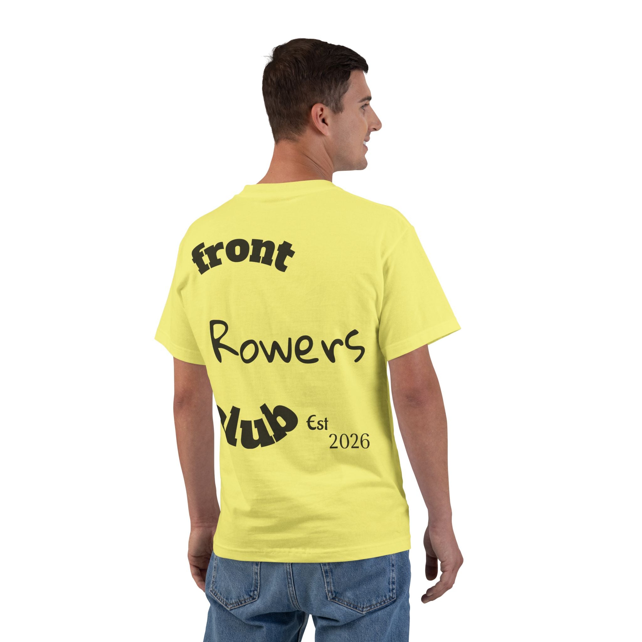 Front Row Social Club T-Shirt — Vintage Rowers Club Graphic Tee