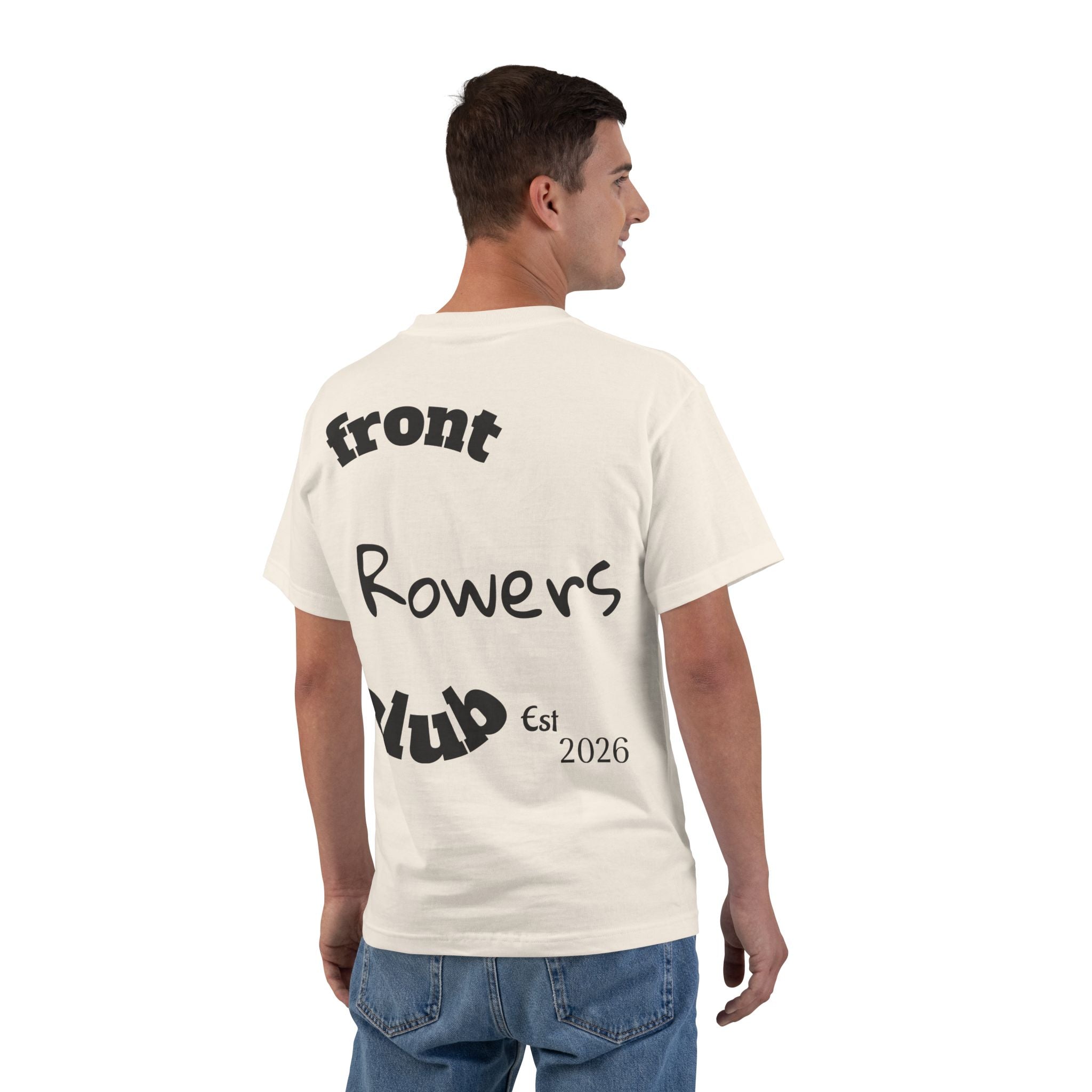 Front Row Social Club T-Shirt — Vintage Rowers Club Graphic Tee