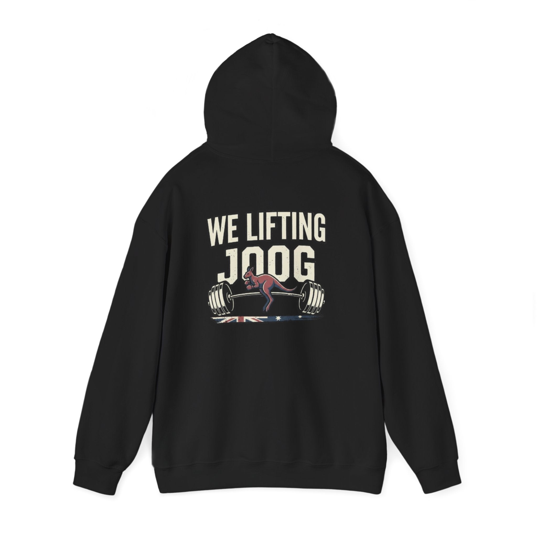 Strength Furnace Hoodie — 'We Lifting Jdog' Weightlifting Gym Hoodie