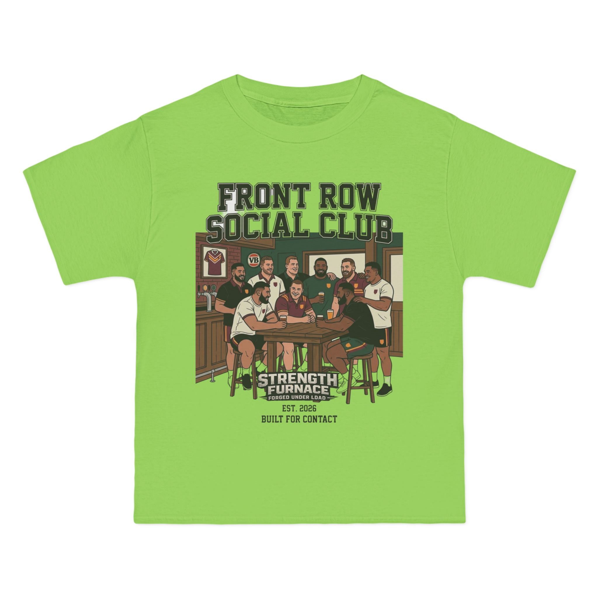 Front Row Social Club T-Shirt — Vintage Rowers Club Graphic Tee